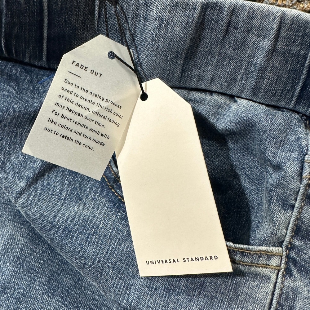 Universal Standard Comfort Dont Call Then Jeggings Jeans M (18-20) Casual Denim - Picture 15 of 15